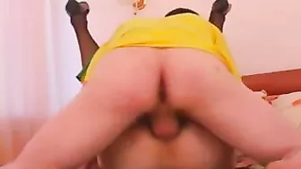 After soccer guy has power to fuck XXX pussy of chubby mature mom