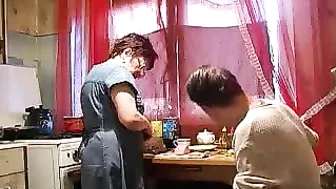 Elderly amateur mom shows younger neighbor her sexual XXX skills Elderly amateur mom shows younger neighbor her sexual XXX skills