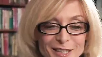 Intelligent blonde mom seduces her son's friend on good XXX session