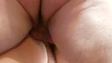 Cute Russian mom gets facialized after taking younger XXX dick deep