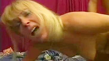 Cute mom with hairy XXX pussy enjoys kinky sex with younger stud