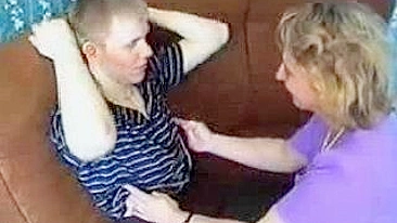 Chesty Russian mom can't help seducing stepson on kinky XXX fucking