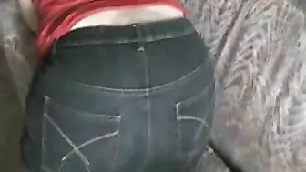 British mature fatty takes younger XXX shaft into twat from behind