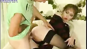 Cuckold hubby catches Russian XXX wife copulating with a younger guy