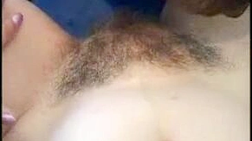 Filthy Russian mom gets her hairy XXX twat stuffed with younger dick
