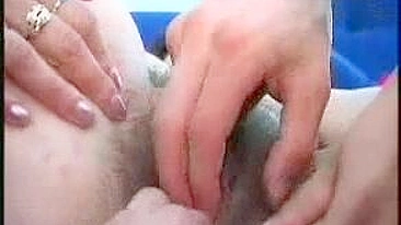 Filthy Russian mom gets her hairy XXX twat stuffed with younger dick