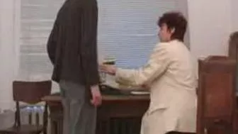 Student uses his XXX dick to pass the exam with slutty professor Student uses his XXX dick to pass the exam with slutty professor