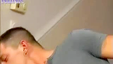 Kinky elderly maid pleases young man with XXX blowjob and anal sex