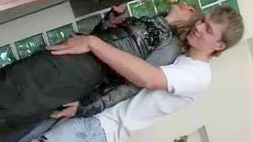 Mom enjoys relentless anal drilling from her perverted XXX stepson