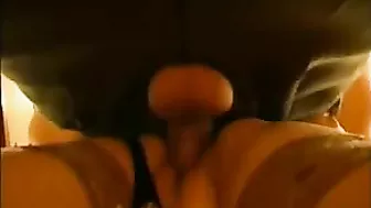 Filthy young man takes dick out to fuck mature XXX housemaid hard