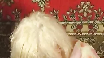 Mom with immense XXX tits shaved her snatch to take younger dick