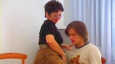 Hot XXX teacher uses cunt to make student interested in the subject