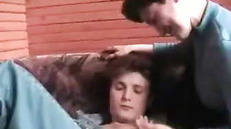 Caring mom relaxes her beloved stepson with XXX copulation at home