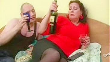 A few glasses of wine let kinky stepson use mature XXX of hot mom