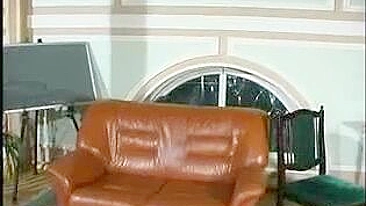 Real XXX cock of neighbor guy feels better for lustful Russian mom