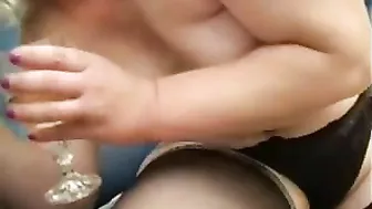 Slutty mom gets wasted and easily takes XXX cock of the younger male