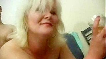 Slutty mom gets wasted and easily takes XXX cock of the younger male