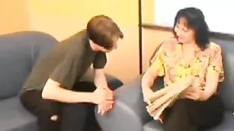 Horny teen stud rushes to fuck his best friend's seductive XXX mom