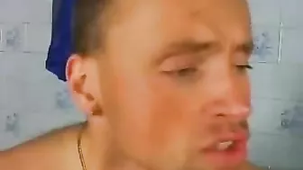 Younger stud sticks XXX prick deep into Russian mom's hairy bush