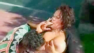 Mom enjoys hot outdoor XXX session with younger stud in amateur clip