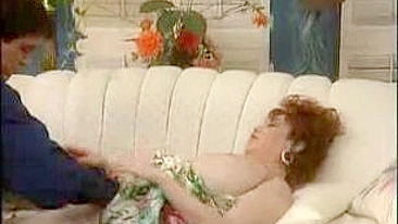 Horny busty mom gets her twat and XXX anus nailed by younger stud