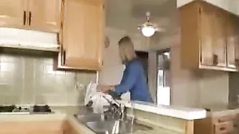 Hot mom loses control when sees delivery boy and takes his XXX prick Hot mom loses control when sees delivery boy and takes his XXX prick