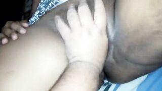 Amateur man fingers and fucks mature pussy of Arab mom in POV video