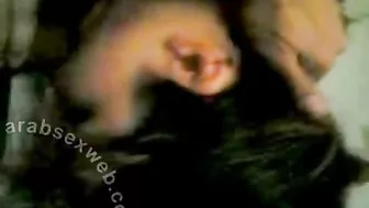 Young mom strokes hubby's cock before taking it into her Arab ass