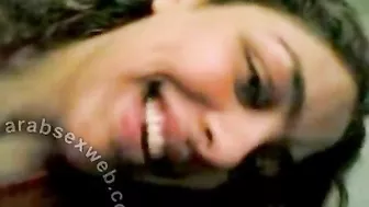 Young mom strokes hubby's cock before taking it into her Arab ass