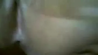 Amateur mom blows fat Arab cock to get it ready for her asshole