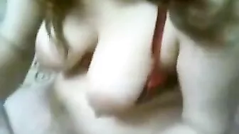 Amateur mom blows fat Arab cock to get it ready for her asshole