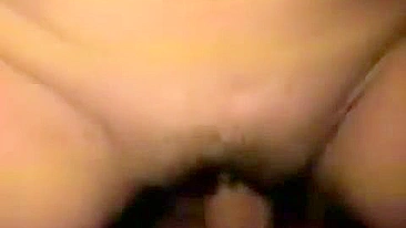 Stud makes amateur video of hot sex with young Arab mom at home