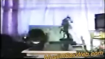 Insatiable mature mom can't get enough of Arab man's cock and dildo