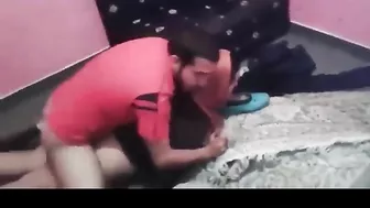 Several Arab guys take turns fucking slutty mom at group sex party