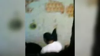 Hidden camera records village Arab wife taking neighbor guy's dick