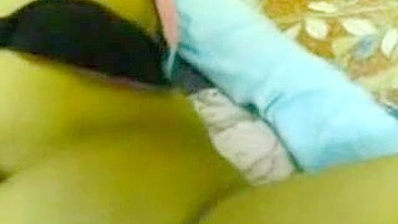 Cute Arab nurse takes care of her patient's dick in amateur clip