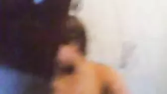 Busty mom is more that ready to take Arab man's cock after shower