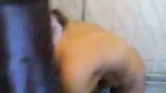 Busty mom is more that ready to take Arab man's cock after shower