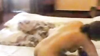 Busty mom is more that ready to take Arab man's cock after shower