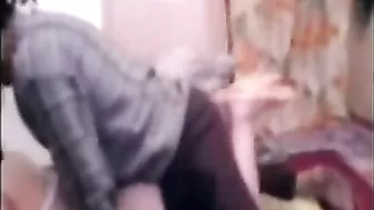 Filthy Arab mom has nothing against fucking her hubby's hot cousin