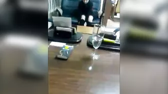 Elated Arab boss seduces sexy mom on having quick sex in the office