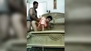 Arab mom and dad do not know about hidden camera in their bedroom