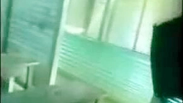 Young village mom sucks dick and poses for amateur clip with BF