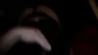 Winsome mom wraps her lips around Arab stud's meaty tool in POV