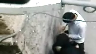 Dirty Arab mom earns money with cheating on her hubby in public Dirty Arab mom earns money with cheating on her hubby in public