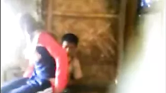 Amateur porn of Arab guy sticking cock into mom's twat in the shed