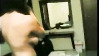 Uninhibited mom sucks and fucks massive Arab dick in amateur video