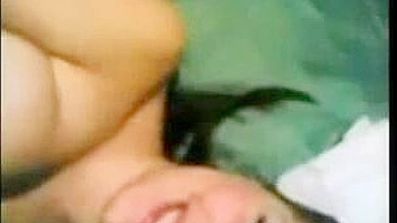 Uninhibited mom sucks and fucks massive Arab dick in amateur video