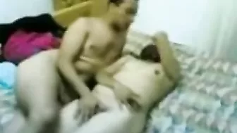 Arab mom becomes a slut for her kinky husband's friend on camera