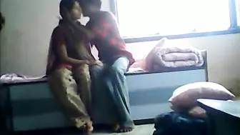 Slim Arab mom seduces a college student on a quickie in the dorm